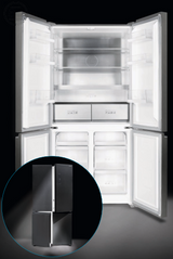 Cross door refrigerator / freezer combination 5CD 891SC0