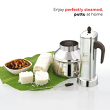Stainless Steel South Indian Square Puttu Kudam Maker