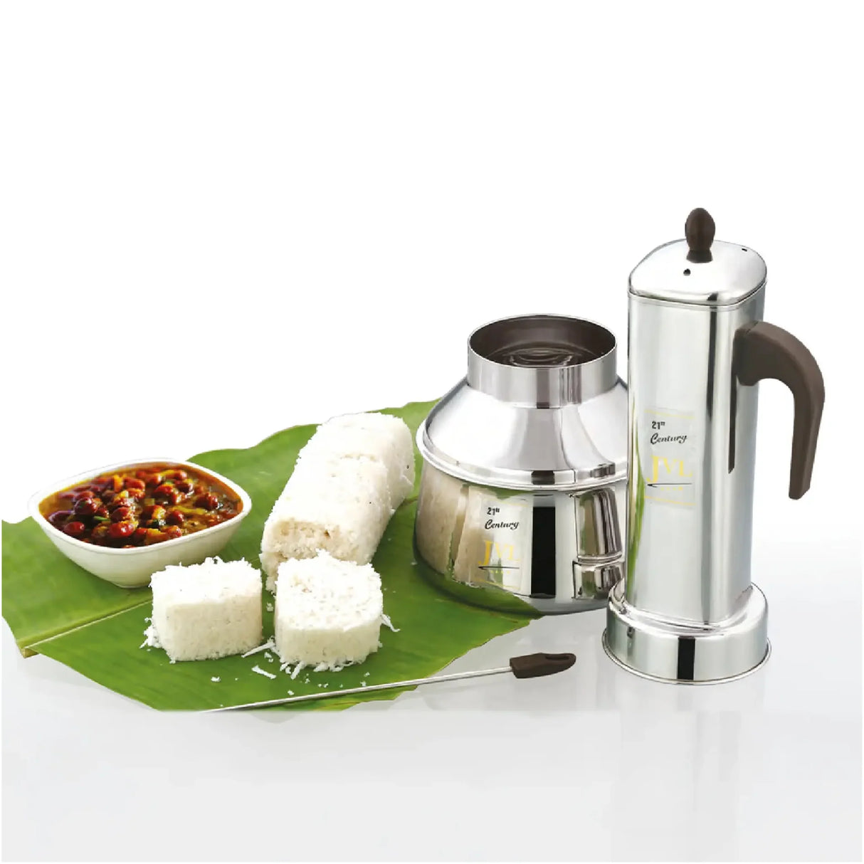 Stainless Steel South Indian Square Puttu Kudam Maker