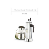 Stainless Steel South Indian Square Puttu Kudam Maker