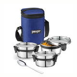 Pexpo Steel X Pro Lunch Box Blue