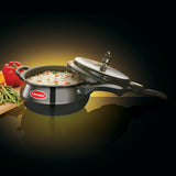 Premier Cucina Trendy Black Induction Bottom Handi Pressure Cooker 3 Ltr