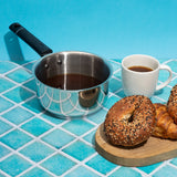 Tivoli Heavy Gauge Stainless Steel Saucepan - 3 Litre (18cm) with Lid