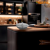Tri-ply Hexa Cube Octa Pan With Lid – 32cm