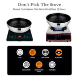 Tri-ply Hexa Cube Tasla Without Lid – 3.5L, 26cm