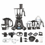 Tusker 750W Mixer Grinder with 6 Jars (Black)