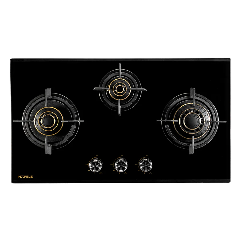 Vortex 378 78CM 3 Brass Burners Built-In Hob with FFSD – 538.66.287