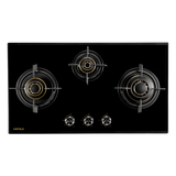 Vortex 378 78CM 3 Brass Burners Built-In Hob with FFSD – 538.66.287