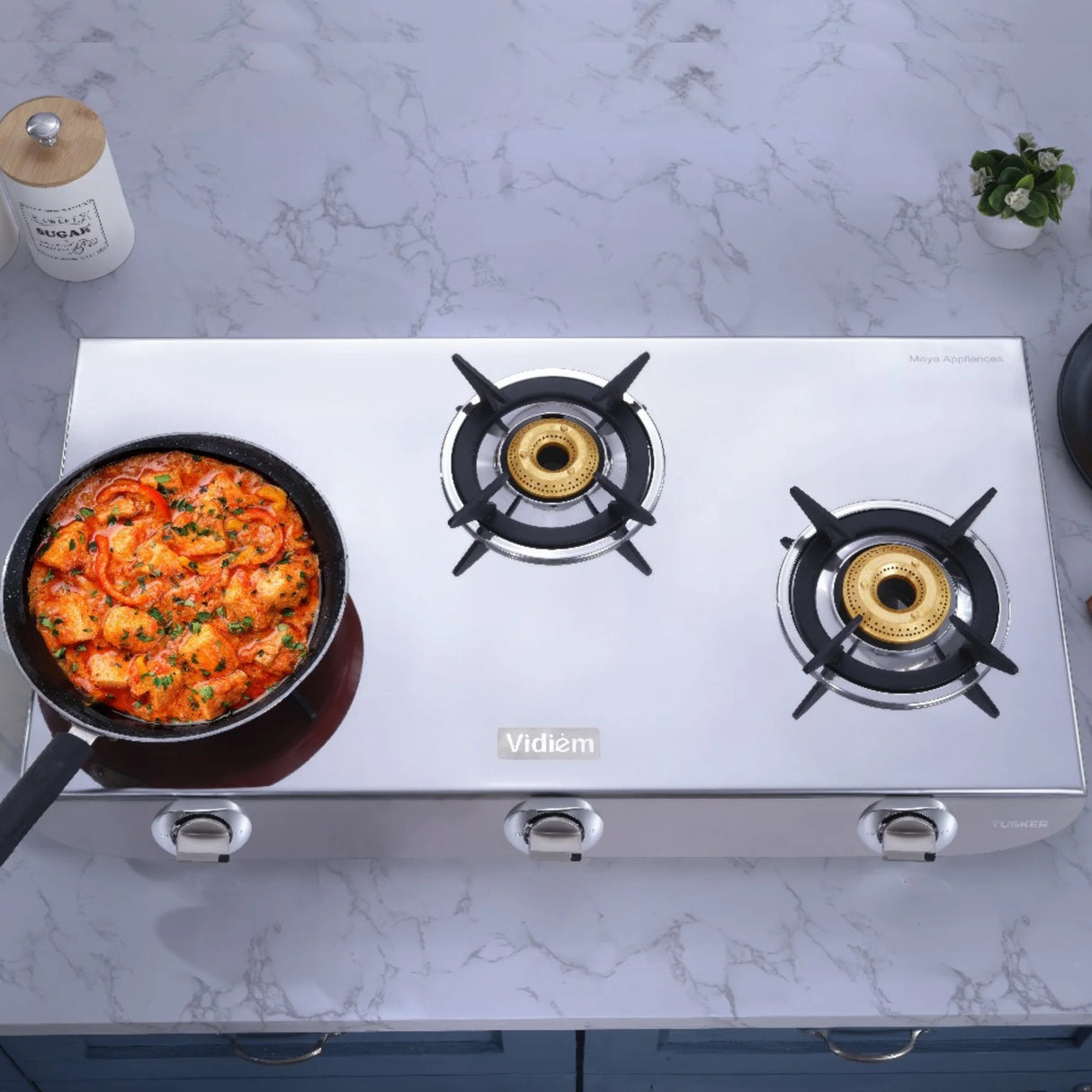 Tusker 3‑Burner Gas Stove