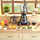 Tusker 750W Mixer Grinder with 6 Jars (Black)