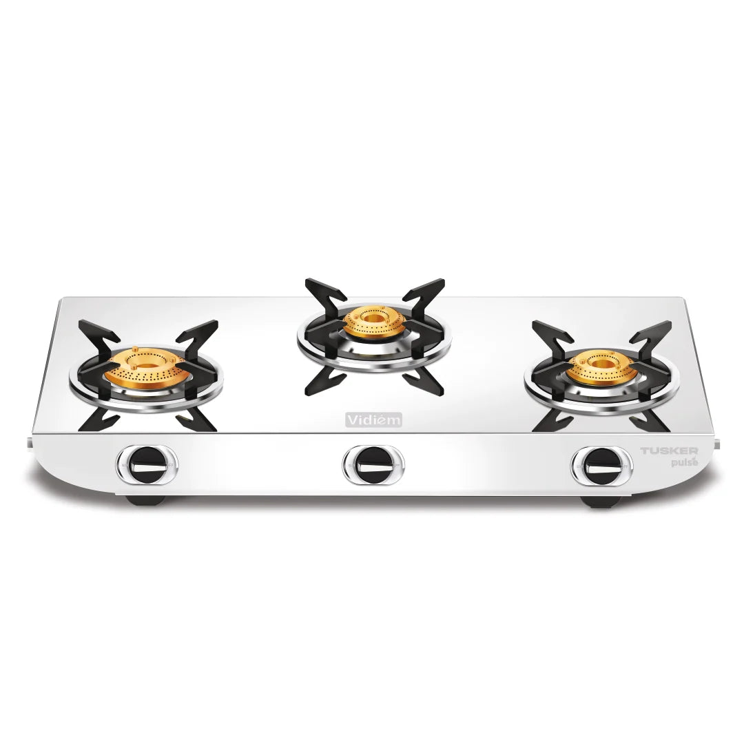 TUSKER PULSE 3 BURNER GAS STOVE