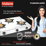 TUSKER PULSE 3 BURNER GAS STOVE