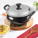 Hard Anodized Handi–Stainless Steel Lid–Junior Size–3 Liters