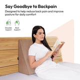 Ultimate Wedge Plus Comfort Support Cushion for Bed & Sofa – Ergonomic Angled Design for Better Posture & Comfort