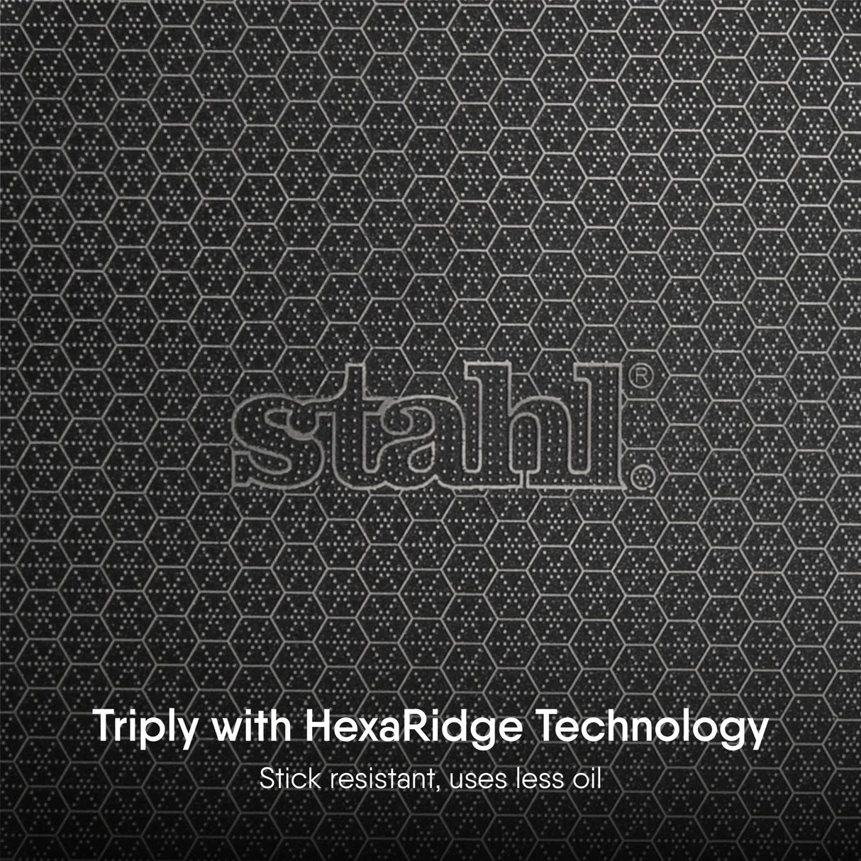 Tasla Kadhai with Lid - Triply Artisan Hybrid Series 6668 | Induction Ready | Easy Pour | Omni-Heat Technology