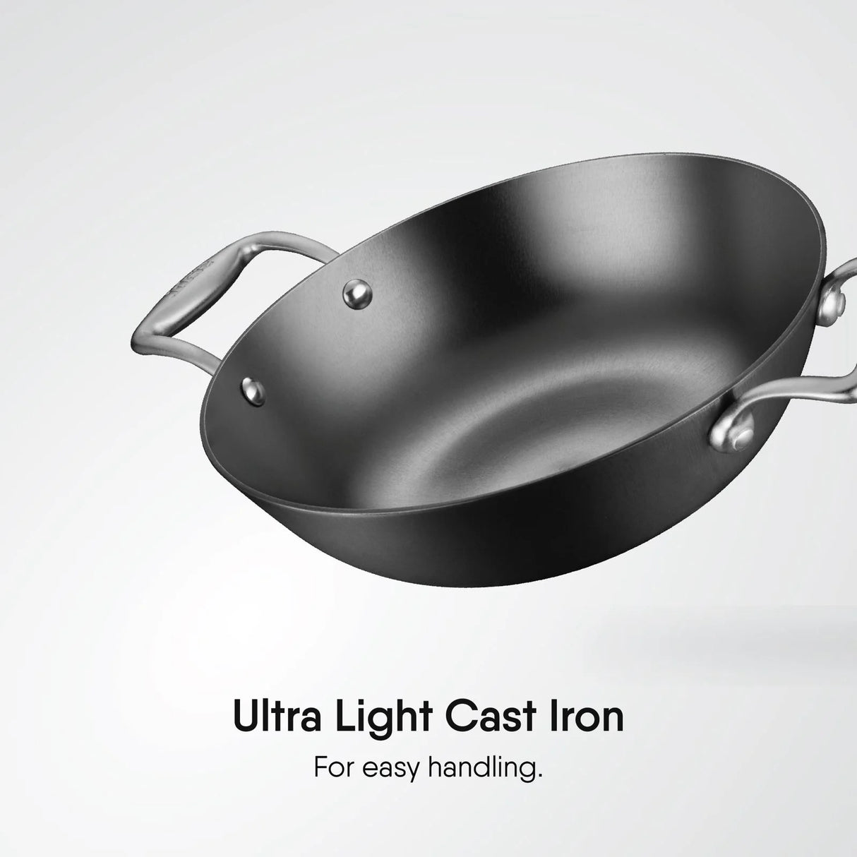 Stahl Kadhai - Cast Iron Blacksmith Plus Series 7324 (26cm)