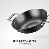 Stahl Kadhai - Cast Iron Blacksmith Plus Series 7324 (26cm)