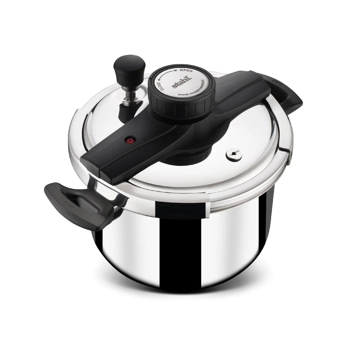 Versatil Triply Stainless Steel Cooker 5L – Model 9415, Multi-Function with Clasp-On Lid