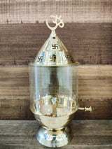 and Glass Akhand Jyot/Diya