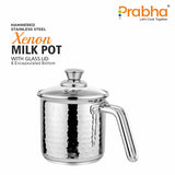 Xenon IB Hammered Milkpot With Lid – 1L, 11cm
