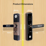 YDME 50 NxT Smart Door Lock (Brown)
