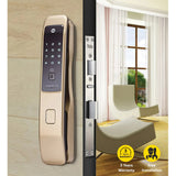 YMI 70 CG - A Series Push Pull Smart Lock (Red Gold)