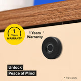 Zuri Smart Lock (Antique Bronze) with YWLOL Digital Wardrobe Lock