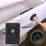 Zuri Smart Lock (Antique Bronze) with YWLOL Digital Wardrobe Lock