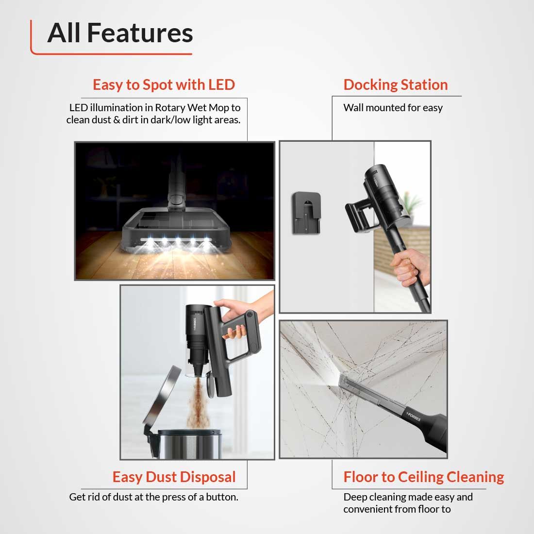 Cordless Zerobend Z21WM Vacuum Cleaner