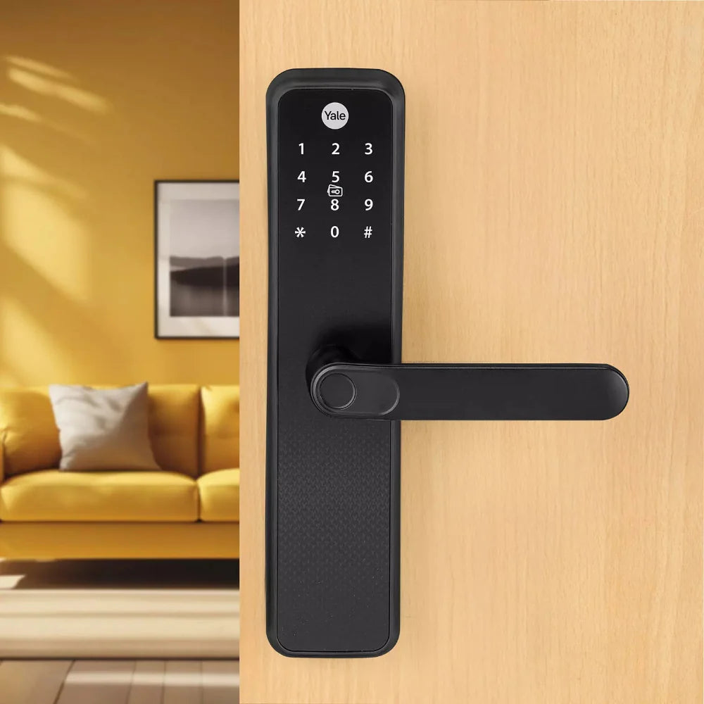 Zuri S (Black) Smart Lock with 5 way unlocking