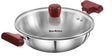 HAWKINS TRI-PLY STAINLESS STEEL DEEP FRY PAN WITH LID 1.5 LITRE