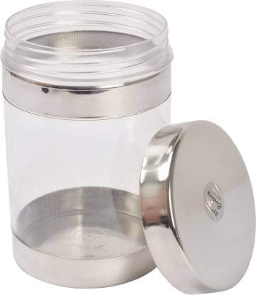 JVL Stainless Steel Air Tight Canister - 225 ml - 2 Pcs