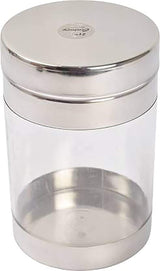 JVL Stainless Steel Air Tight Canister - 225 ml - 2 Pcs