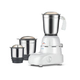 Buy Bajaj Glory 500-Watt Mixer grinder with 3 Jars (White) at the lowest price in India at Apnidukaan.com