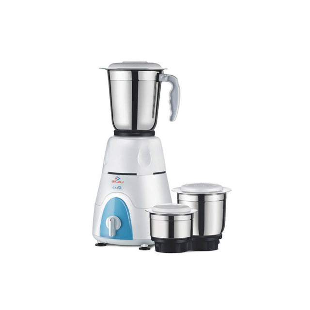 Buy BAJAJ GX 3 500 W MIXER GRINDER
 at the lowest price in India at Apnidukaan.com, Save UPTO 50% Off, All India Free Shipping, Click here to see all of our exclusive deals.
