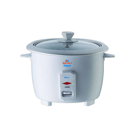 BAJAJ MAJESTY RCX 1 MINI RICE COOKER (WHITE)
