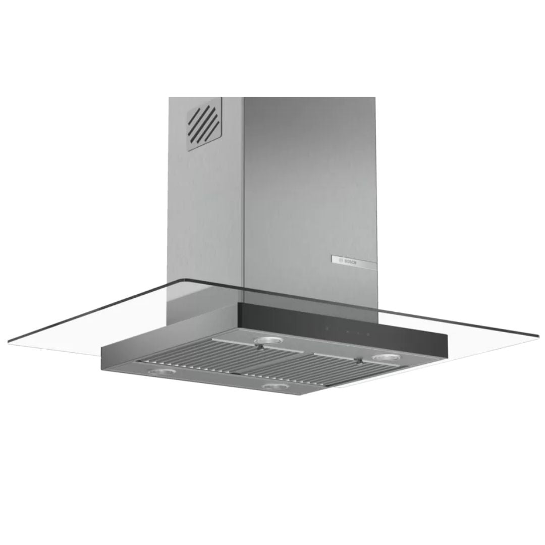 Bosch Chimney Serie 4 Island Hood DIG098G50I 90 cm clear glass