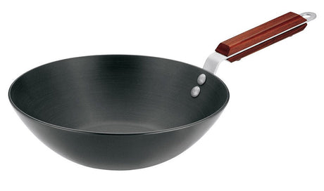 Hawkins ADL25 2.5 Litre Futura Hard Anodised  Flat Bottom & Long Handle Deep-Fry Pan Black