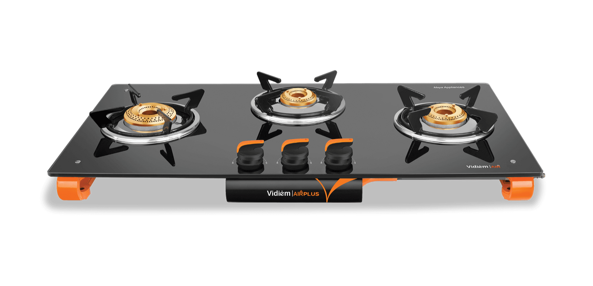 Vidiem Air Plus 3 Burner - Auto Ignition Cooktop