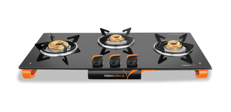 Vidiem Air Plus 3 Burner - Auto Ignition Cooktop