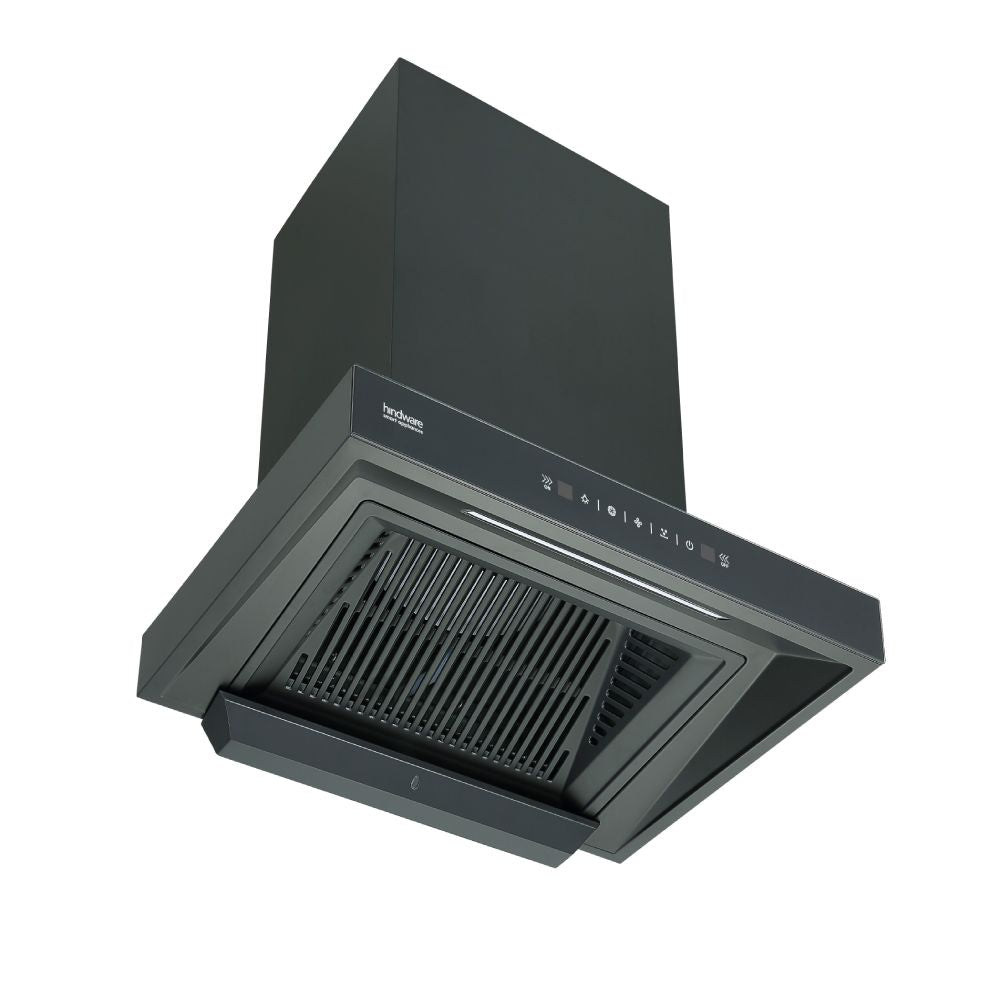 Hindware Alicia Neo Black 60cm Wall Mounted Chimney