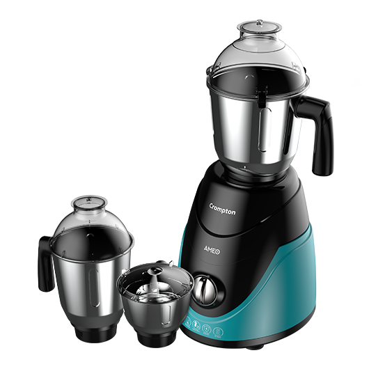 Buy CROMPTON MIXER GRINDER AMEO at the lowest price in India at Apnidukaan.com, Save UPTO 50% Off, All India Free Shipping, Click here to see all of our exclusive deals.
