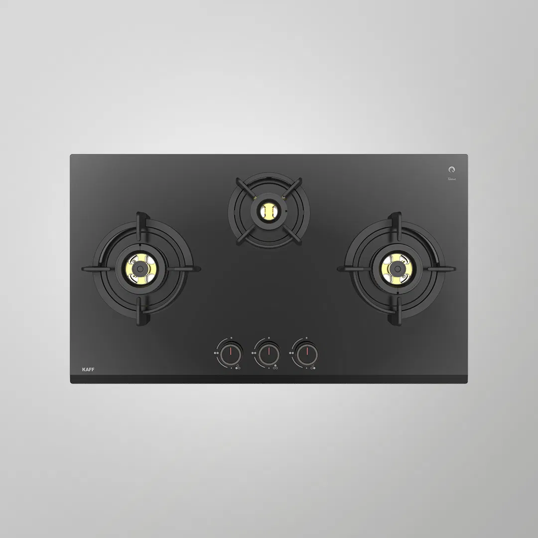 KAFF ASF 783 Tempered Glass WITH FFD AUTO ELECTRIC BUILT IN HOBS