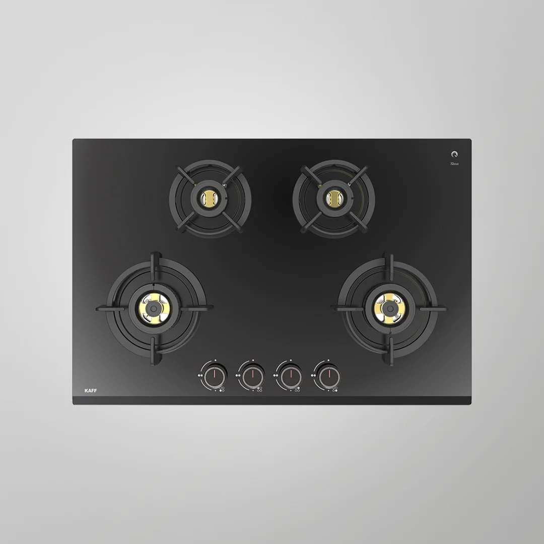 KAFF ASF 784 Tempered Glass WITH FFD AUTO ELECTRIC BUILT IN HOBS