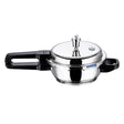 Vinod Platinum Triply Pressure Cooker Flat With Lid - Junior (Induction Friendly)