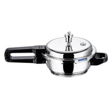 Vinod Platinum Triply Pressure Cooker Flat With Lid - Junior (Induction Friendly)