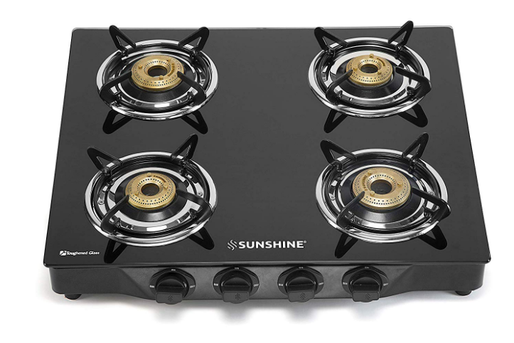 SUNSHINE APOLLO 4 BURNER GAS STOVE