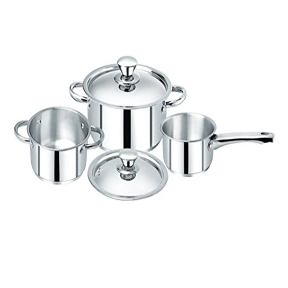 Bergner Acier Stainless Steel 5pc Cookware Set