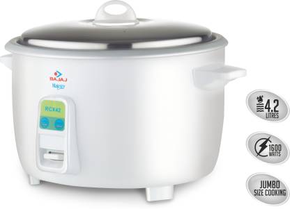 BAJAJ MAJESTY RCX 42 4.2-LITRE 1600-WATT MULTIFUNCTION RICE COOKER
