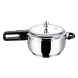 Vinod 18/8 Stainless Steel Splendid Plus Pressure Cooker - 5.5 L (Induction Friendly)